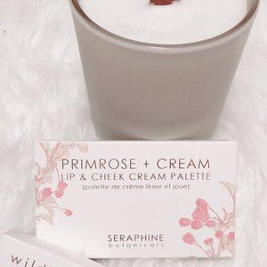 Seraphine Botanicals Lip & Cheek Cream Palette, Primrose + Cream - NEW